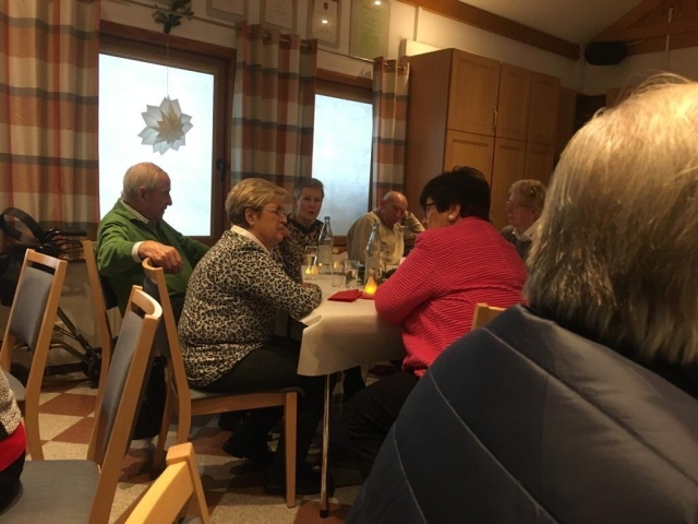 Weihnachtsfeier 2023 im Dorfgemeinschaftshaus Sende in Verl