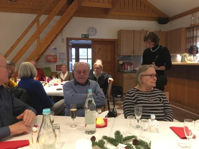 Weihnachtsfeier 2023 im Dorfgemeinschaftshaus Sende in Verl